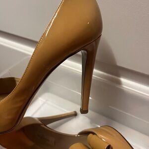 Elegant Tan High Heels